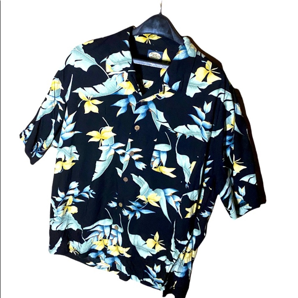 Vintage Floral Tommy Bahama Hawaiian Shirt XL